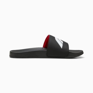 Chanclas unisex Puma F1 LEADCAT 2.0 LOGO negras.