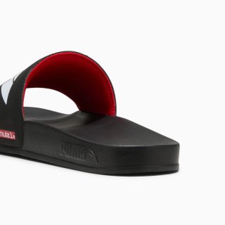 Chanclas unisex Puma F1 LEADCAT 2.0 LOGO negras.