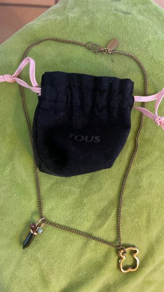 Pulsera Tous Oso y Letras Oro/Plata