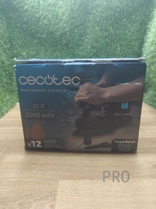 Lijadora Eléctrica Orbital Cecotec
