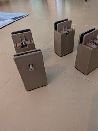 Patas elevadoras para cuna de 10 cm