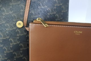 Borsa Celine Triomphe Bucket originale, completa