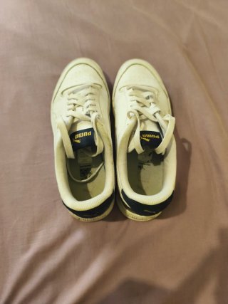Zapatillas Puma Shuffle Blancas y Negras