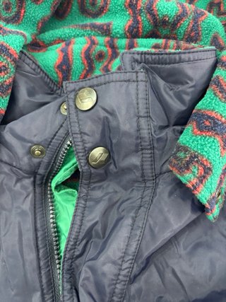 Giubbino K-Way Vintage Blu/Multicolor