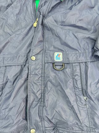 Giubbino K-Way Vintage Blu/Multicolor