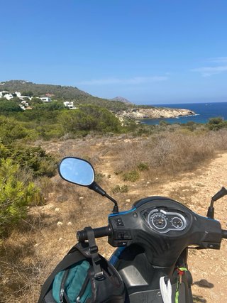 Scooter 50cc azul
