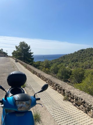 Scooter 50cc azul