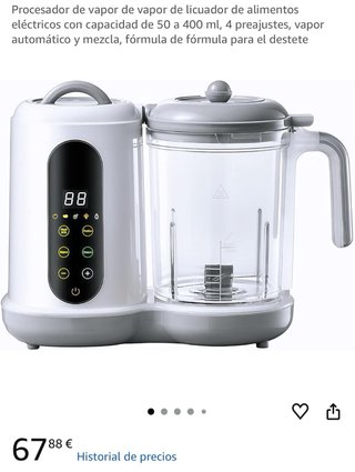 Procesador Alimentos Bebé Vapor