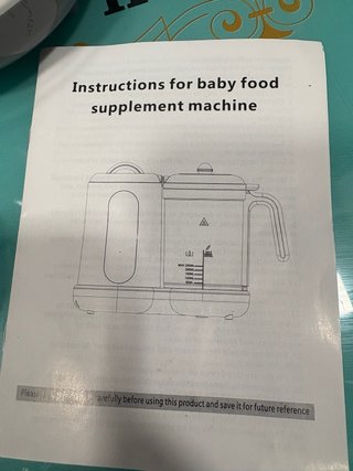 Procesador Alimentos Bebé Vapor