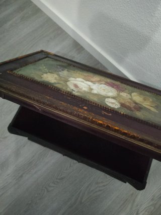 Baúl Arcón Madera Vintage Romántico (57x32x36)