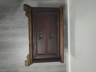Baúl Arcón Madera Vintage Romántico (57x32x36)