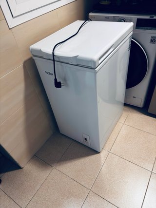 Congelador horizontal Haier blanco