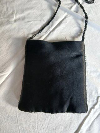 Bolso fiesta pedrería zigzag