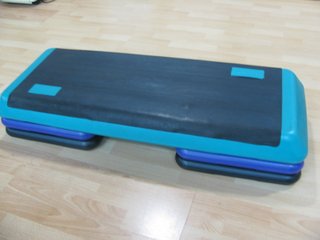 Banco de Step Reebok original + 4 plataformas