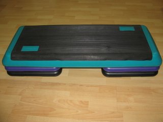 Banco de Step Reebok original + 4 plataformas