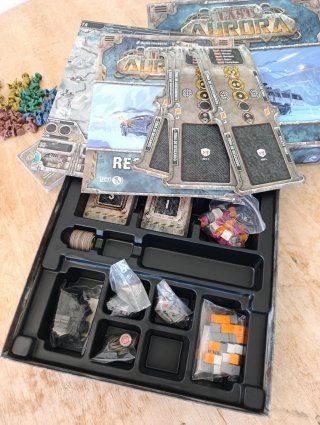 Last Aurora Proyecto Atenea Juego Mesa kickstarter