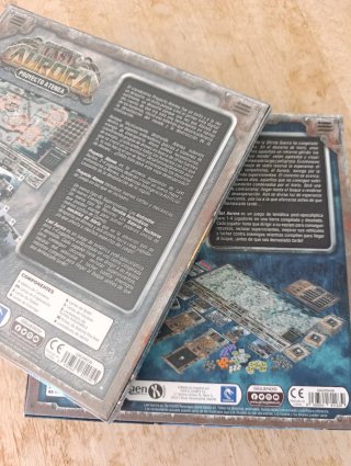 Last Aurora Proyecto Atenea Juego Mesa kickstarter