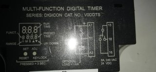 Temporizador Digital Multifunción Digicon VODDTS