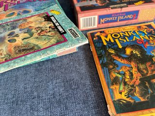 Libro de pistas Monkey Island LucasArts