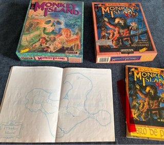 Libro de pistas Monkey Island LucasArts