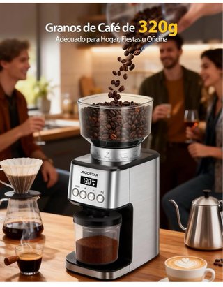 Molinillo Café Eléctrico Aigostar 52 Ajustes