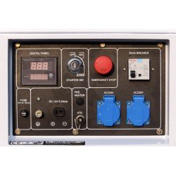 Generador Diesel Insonorizado DG6000SE 5.3KW