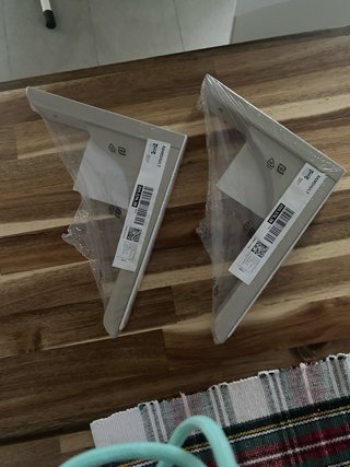 Balda IKEA madera blanca 120x30