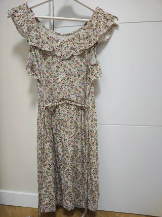 Vestido adolescente floral