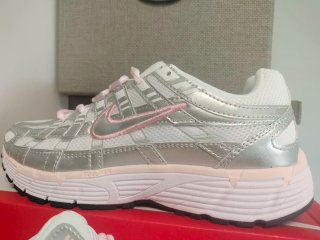Nike P-6000 Plata/Blanco/Rosa Talla 39EU