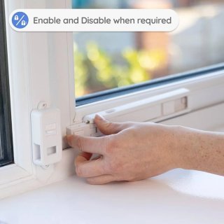 BABYGO® - 5 Topes de seguridad para ventana (gris)