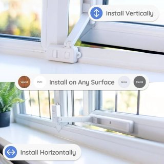 BABYGO® - 5 Topes de seguridad para ventana (gris)
