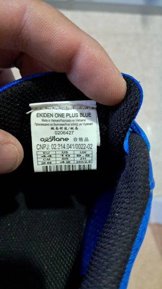 Deportivas Hombre Azul