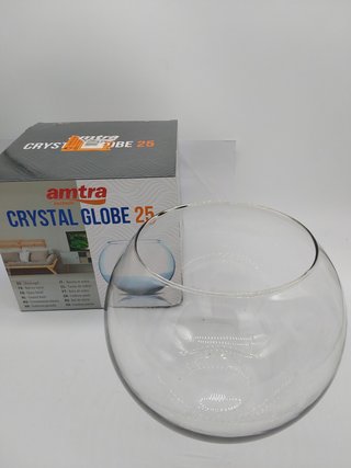 Amtra Pecera Globo Cristal 25 Dia, Multicolor, 25 cm