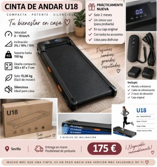 Cinta de andar U18 - Como nueva