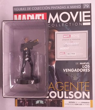 Figura de Agente Coulson. Marvel Movie Collection