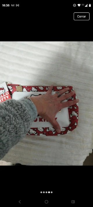 Neceser Hello Kitty Blanco y Rojo