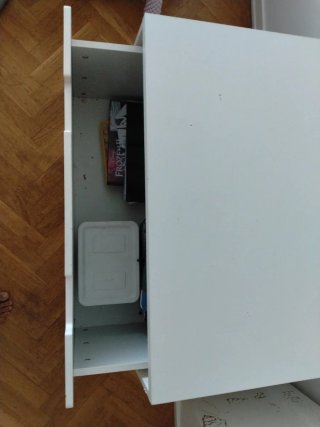 Baúl infantil IKEA blanco