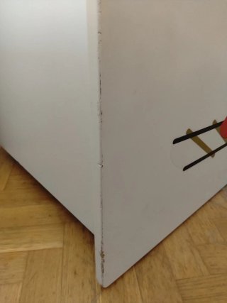 Baúl infantil IKEA blanco