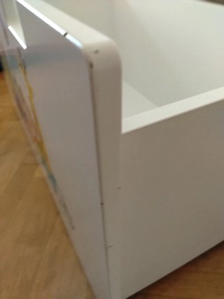 Baúl infantil IKEA blanco