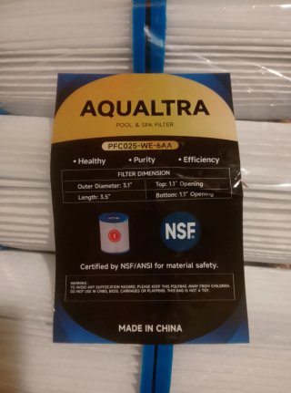 Filtri per Piscina Jacuzzi AQUALTRA (6 pz)