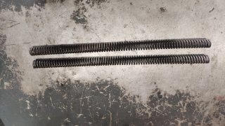 Horquillas y amortiguador moto usados