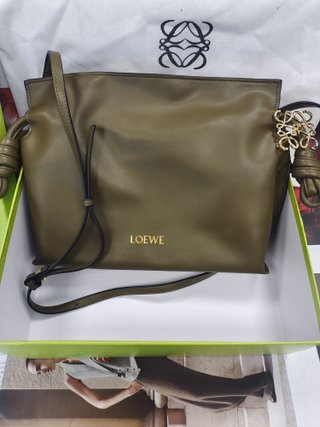 Bolso Loewe Verde Piel