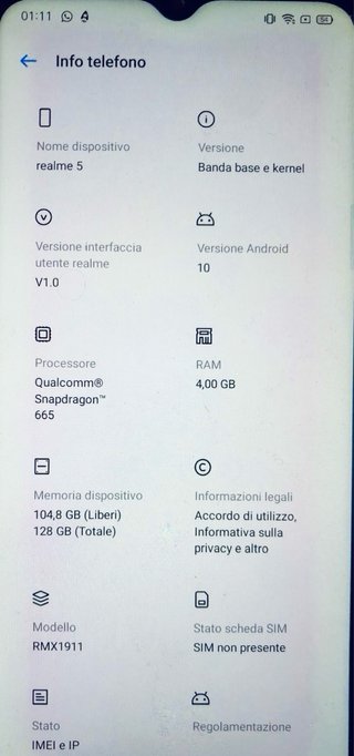 Realme 5 de 128 Gb en perfecto estado