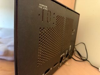Radio Philips Antigua 1937. En funcionamiento