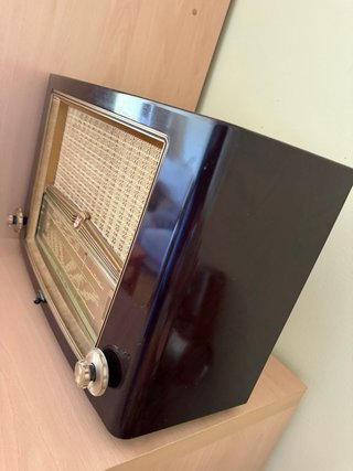 Radio Philips Antigua 1937. En funcionamiento