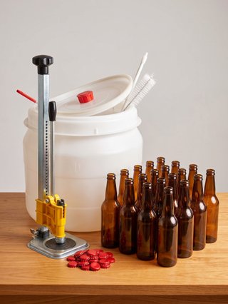 Kit Birra Artigianale + Bottiglie e Tappi