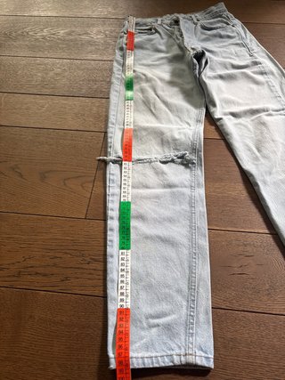 Jeans vintage Americanino azzurri strappati