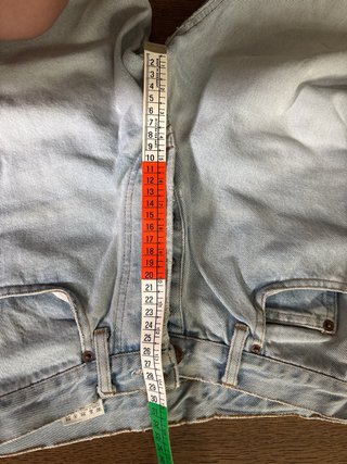 Jeans vintage Americanino azzurri strappati