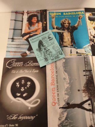 Queen lote 17 fanzines en castellano.