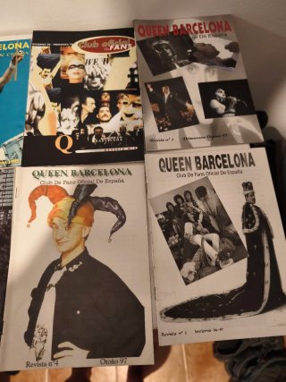 Queen lote 17 fanzines en castellano.